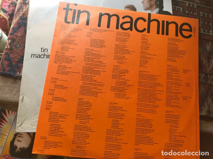 Discos de vinilo: Tim Machine. Con David Bowie.. muy dif&iacute;cil - Foto 3