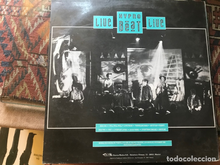 Discos de vinilo: The Woodentops. Hypno beat. Live - Foto 2