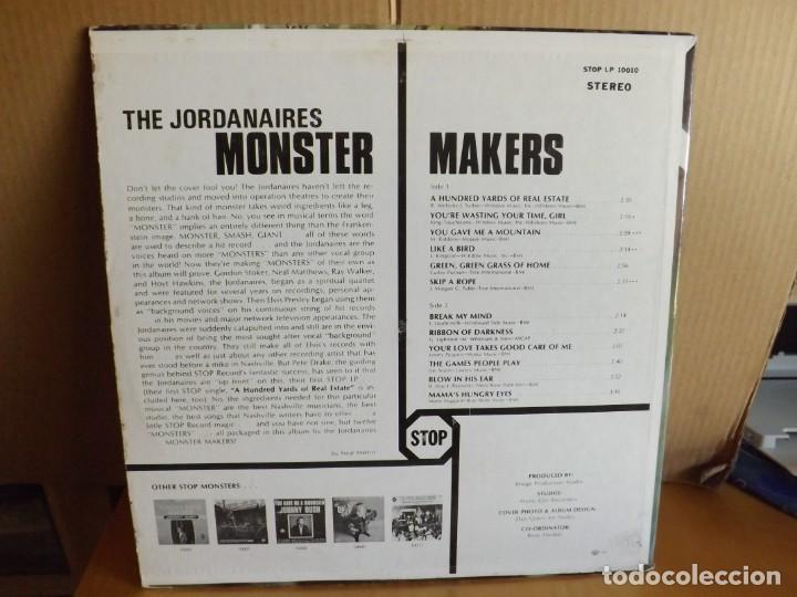 Discos de vinilo: THE JORDANAIRES --- MONSTERMAKERS - Foto 2