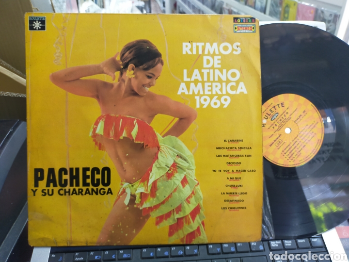 Disques de vinyle: Pacheco y su charanga LP ritmos de latino am&eacute;rica 1969 Francia