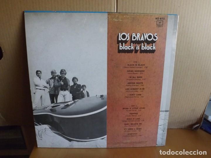 Discos de vinilo: LOS BRAVOS ---- BLACK IS BLACK - Foto 2