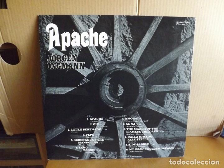 Discos de vinilo: J&Ouml;RGEN INGMANN ---- APACHE - Foto 2