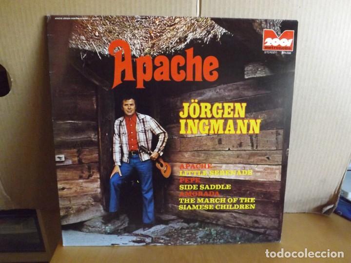 Discos de vinilo: J&Ouml;RGEN INGMANN ---- APACHE - Foto 1