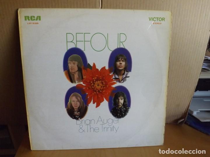 Discos de vinilo: BRIAN AUGER & THE TRINITY --- BEFOUR - Foto 1