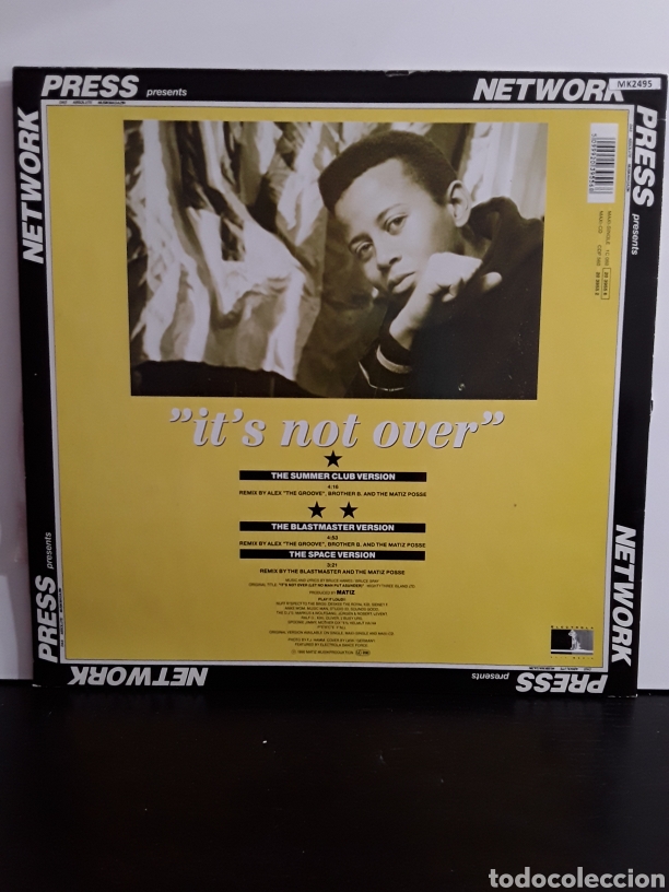 Discos de vinilo: Beats 4 U Featuring Anthony Roach &lrm;&ndash; Its Not Over (Remix) - Foto 2