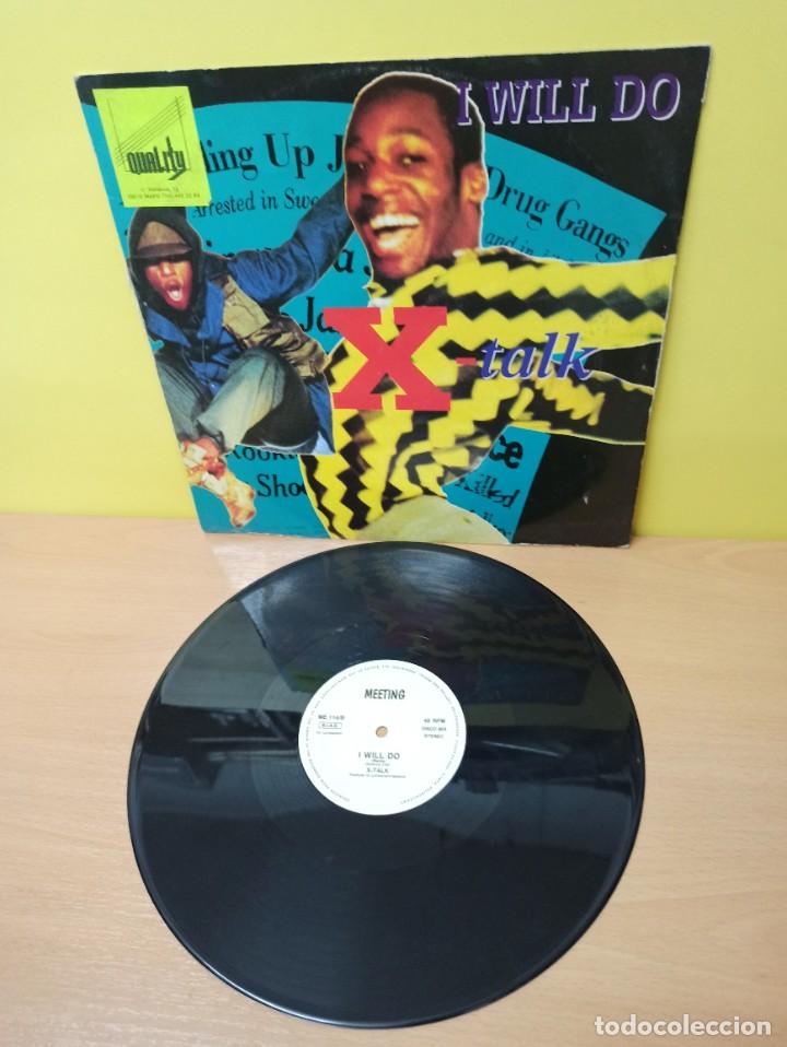 Discos de vinilo: DISCO DE VINILO - X-TALK - I WILL DO - Foto 1