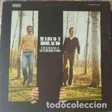 Discos de vinilo: MARCO Y HORACIO - VIVENCIAS Y SENTIMIENTOS (LP, ALBUM, PROMO)