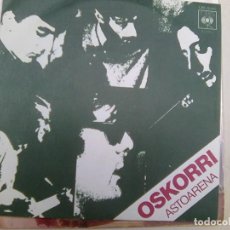 Discos de vinilo: OSKORRI - ASTOARENA + EMAZURZ (CBS, 1977) - ENCARTE - LETRAS EN 3 IDIOMAS - YA ESCASO. Lote 339250603