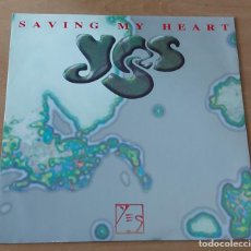 Discos de vinilo: LP SINGLE 12” YES SAVING MY HEART AMERICA ARISTA AÑO 1991 UK. Lote 339277443