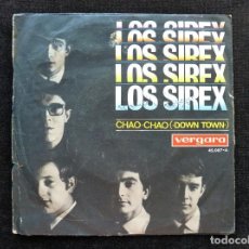 Discos de vinilo: LOS SIREX. QUE BUENO, QUE BUENO. SINGLE VERGARA 45087, 1965