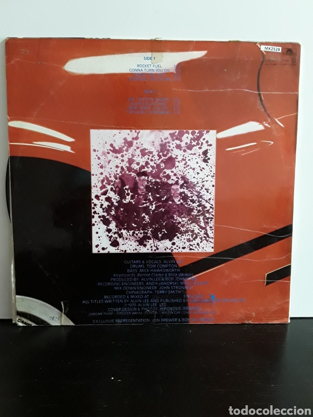 Discos de vinilo: Alvin Lee & Ten Years Later &lrm;&ndash; Rocket Fuel - Foto 2