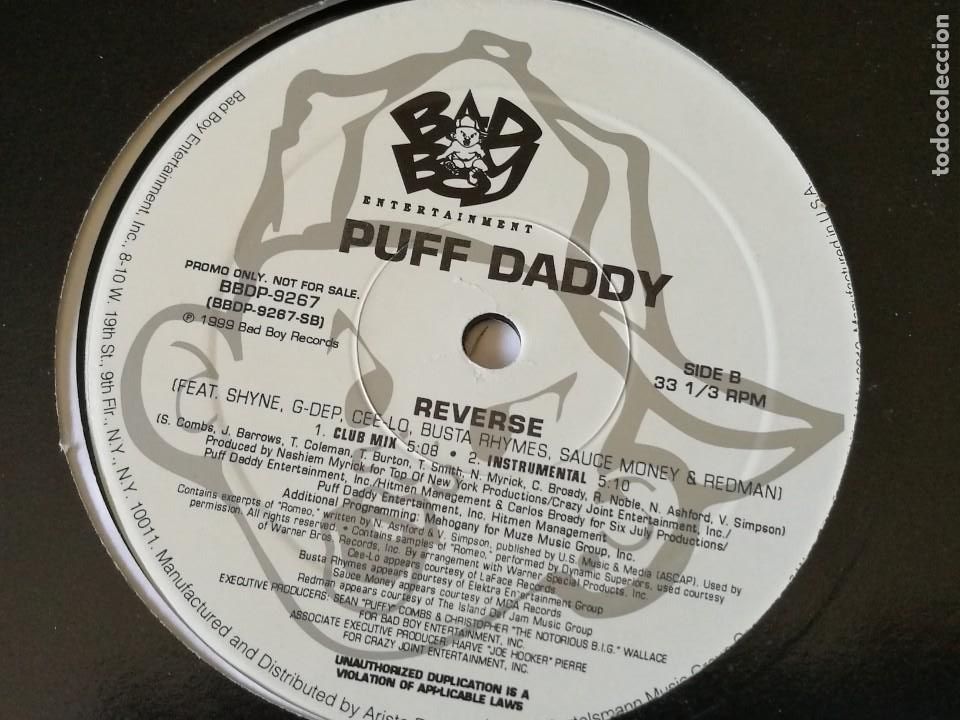Discos de vinilo: Puff Daddy - Journey Through The Life / Reverse - Foto 2