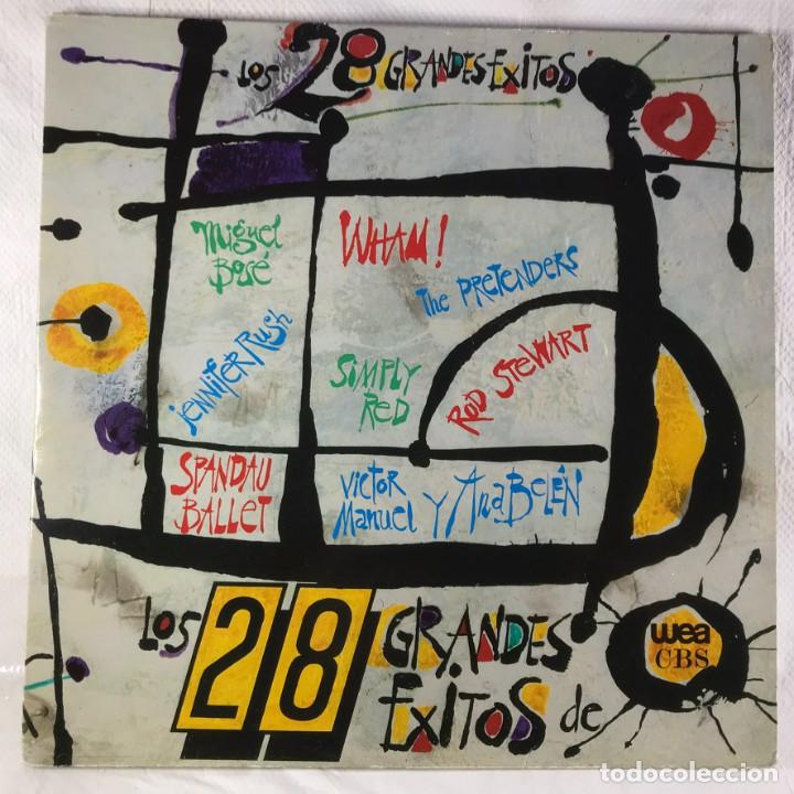Discos de vinilo: Various &ndash; Los 28 Grandes &Eacute;xitos - 2 x Vinyl, LP, Compilation - SPAIN - Foto 1