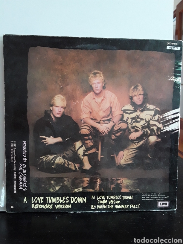 Discos de vinilo: Zu Zu Sharks &lrm;&ndash; Love Tumbles Down (Extended Version) - Foto 2
