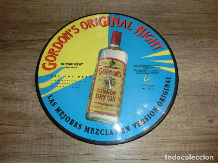 Discos de vinilo: GORDONS ORIGINAL NIGHT - DISCO PICTURE - Foto 2