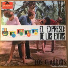 Discos de vinilo: LOS CLAUDIOS EL EXPRESO DE LOS EXITOS LP EDIC ESPAÑA 1965 ( A HARD DAYS NIGHT BEATLES). Lote 339349333