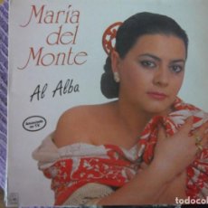 Discos de vinilo: MARIA DEL MONTE . AL ALBA . 1991. Lote 339349373