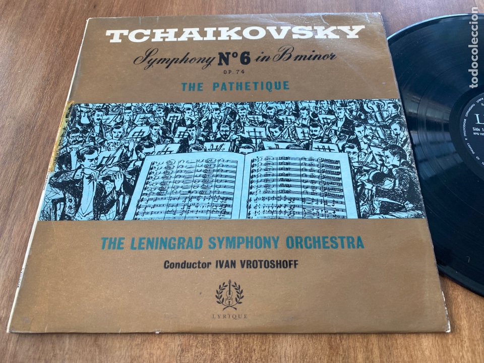 Discos de vinilo: TCHAIKOVSKY. THE LENINGRAD SYMPHONY ORCHESTRA. LYRIQUE - Foto 1 - 339363128
