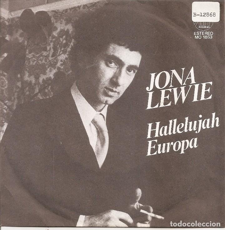 JONA LEWIE - HALLELUJAH EUROPA / POLICE TRAP (SINGLE PROMO ESPAÑOL, STIFF RECORDS 1979) (Música - Discos - Singles Vinilo - Pop - Rock - Internacional de los 70)