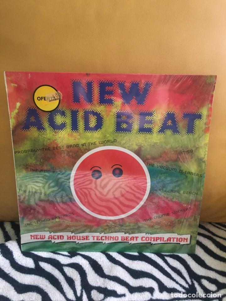 Discos de vinilo: New Acid House Techno Beat Compilation - Foto 1 - 339363508
