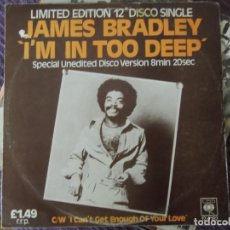 Discos de vinilo: JAMES BRADLEY - I´M IN TOO DEEP . 1979. Lote 339369883