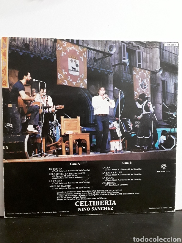Discos de vinilo: Nino S&aacute;nchez &lrm;&ndash; Celtiberia - Foto 2