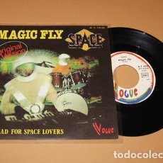 Discos de vinilo: SPACE - MAGIC FLY / BALLAD FOR SPACE LOVERS - SINGLE - 1977 - IMPORT. Lote 339416118