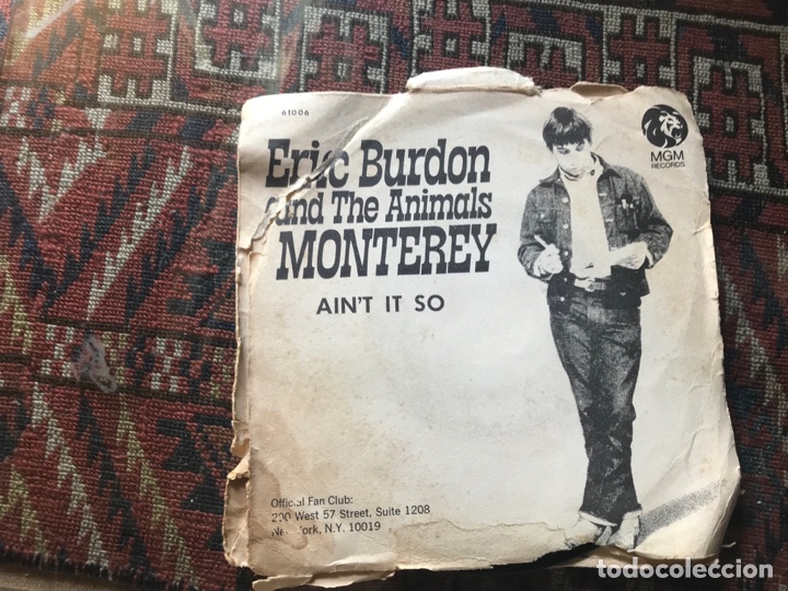 Discos de vinilo: Eric Burdon and the Animals. Monterey. MGM - Foto 1