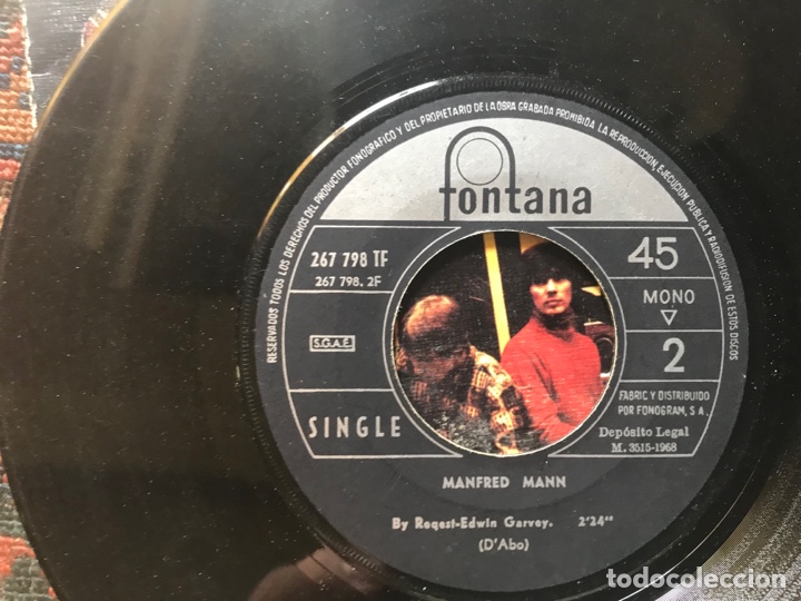 Discos de vinilo: Manfred Mann. Mighty Quin. Fontana - Foto 4