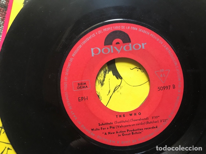 Discos de vinilo: The Who. Happy Jack. Polydor - Foto 4
