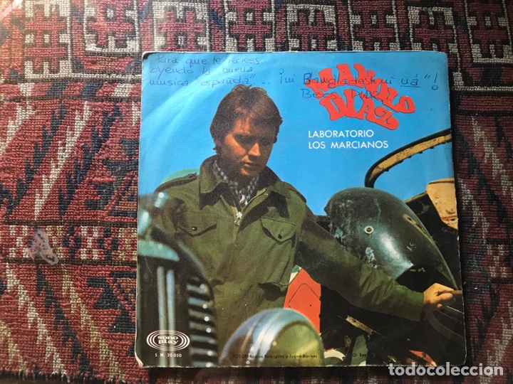 Discos de vinilo: Manolo D&iacute;az. Laboratorio. Sonoplay - Foto 1