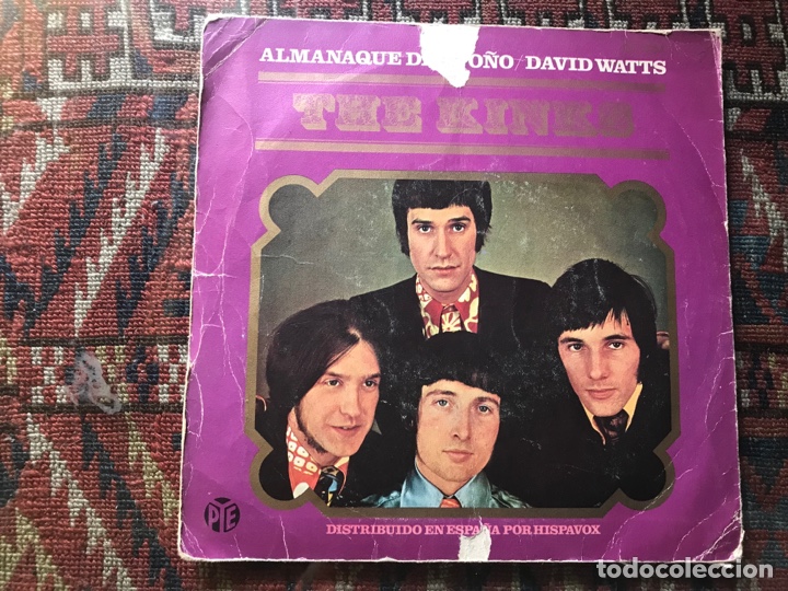 Discos de vinilo: The Kinks. Almanaque de oto&ntilde;o. Hispavox - Foto 2
