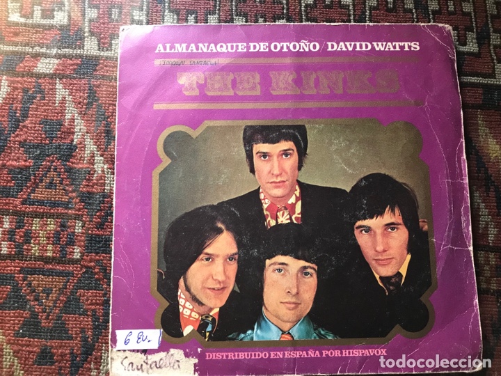 Discos de vinilo: The Kinks. Almanaque de oto&ntilde;o. Hispavox - Foto 1