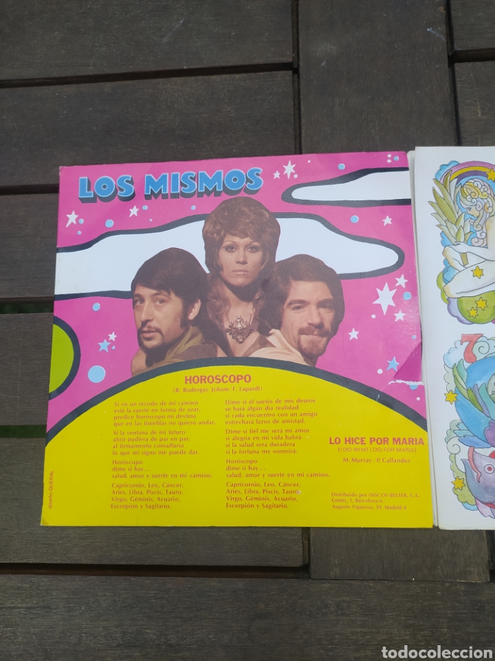 Discos de vinilo: Single Los Mismos - Foto 2