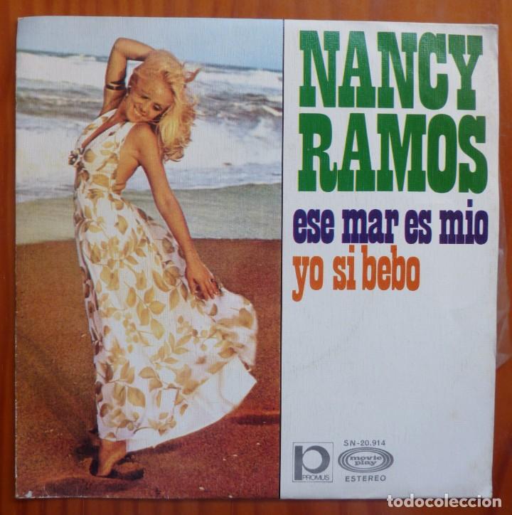 Discos de vinilo: NANCY RAMOS / ESE MAR ES MIO / 1974 / SINGLE - Foto 1