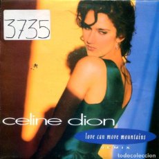 Discos de vinilo: CELINE DION / LOVE CAN MOVE MOUNTAINS (SINGLE CBS PROMO 1992) SOLO CARA A. Lote 339474833