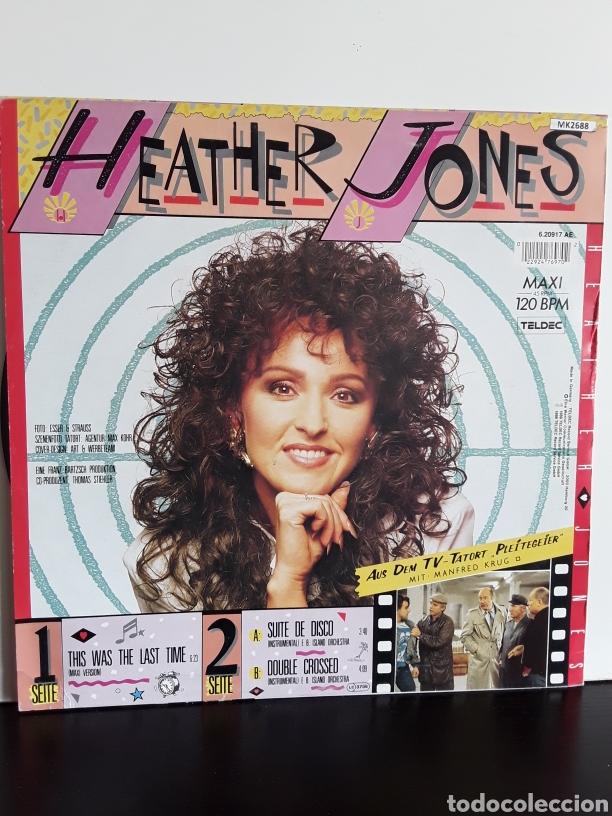Discos de vinilo: Heather Jones &lrm;&ndash; This Was The Last Time - Foto 2