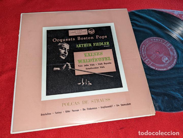 Vinyl-Schallplatten: BOSTON POPS Dir;Fiedler STRAUSS Polcas LP 195? RCA ESPA&Ntilde;A SPAIN