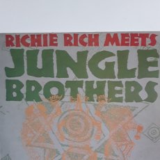 Discos de vinilo: RICHIE RICH MEETS JUNGLE BROTHERS ‎– I'LL HOUSE YOU (THE GEE ST. RECONSTRUCTION). Lote 339502988