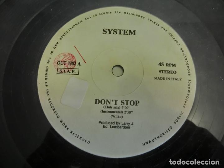 Discos de vinilo: System &ndash; Dont Stop - Foto 3