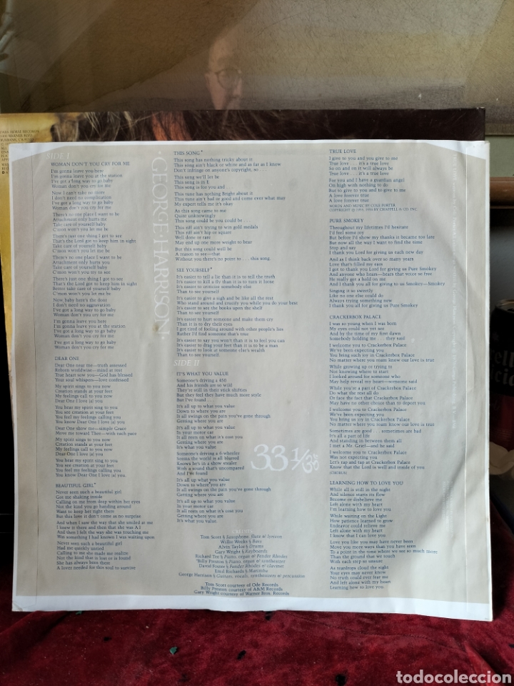 Discos de vinilo: GEORGE HARRISON &rdquo;Thirty Three&1/30 1976 - Foto 4