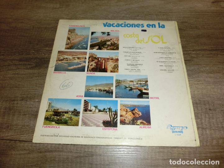 Discos de vinilo: VACACIONES EN LA COSTA DEL SOL - RECOPILATORIO - Foto 2