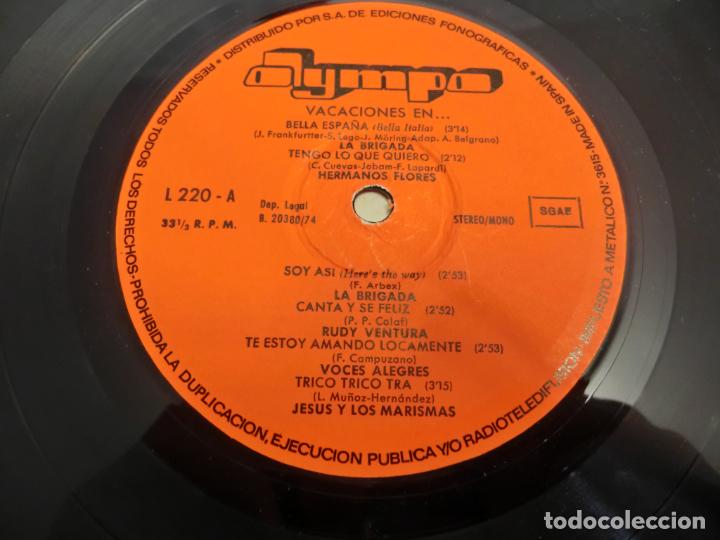 Discos de vinilo: VACACIONES EN LA COSTA DEL SOL - RECOPILATORIO - Foto 3