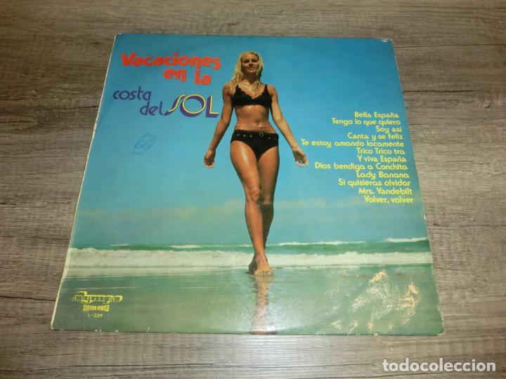 Discos de vinilo: VACACIONES EN LA COSTA DEL SOL - RECOPILATORIO - Foto 1