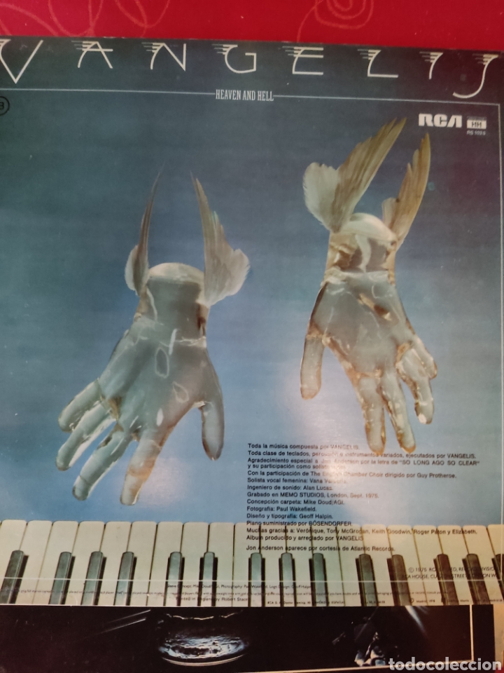 Discos de vinilo: Vangelis Heaven and Hell - Foto 2