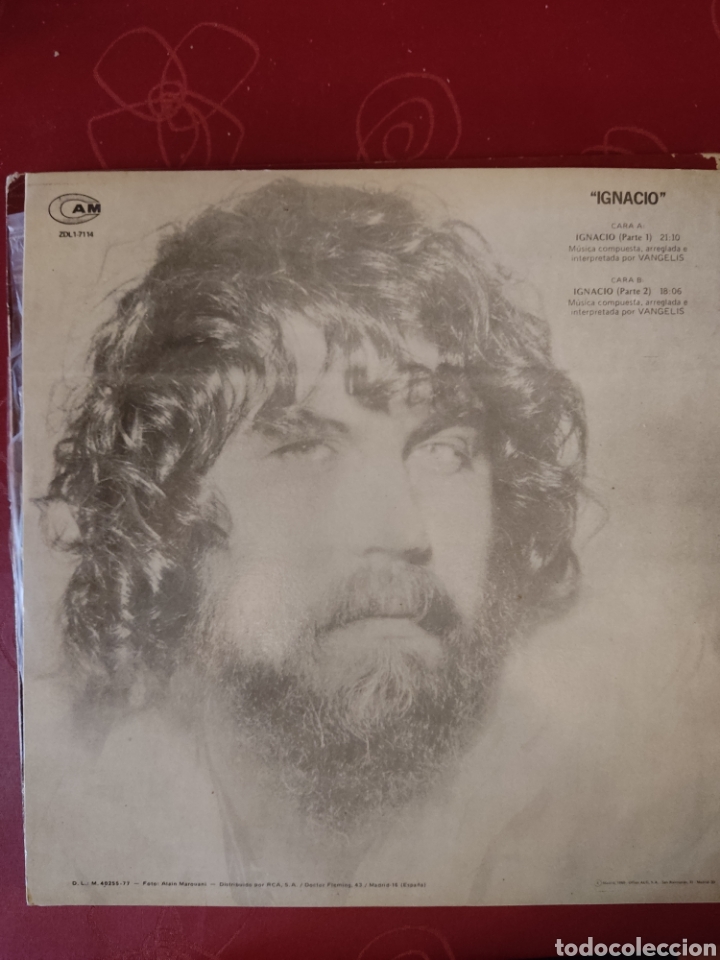Discos de vinilo: Vangelis Ignacio - Foto 2