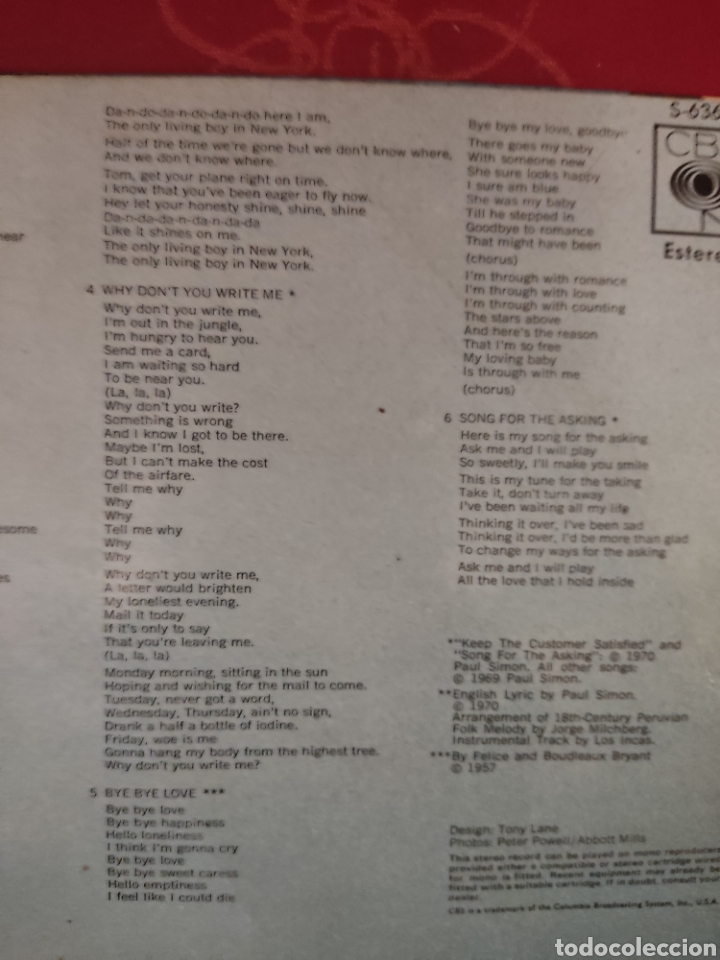Discos de vinilo: Simon & Garfunkel - Foto 2