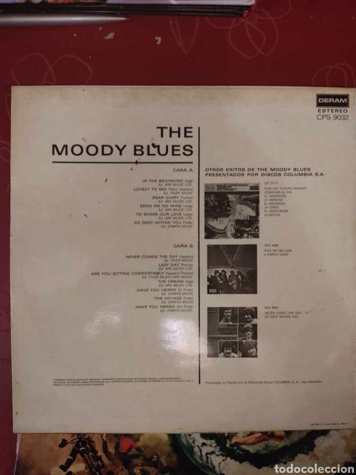 Discos de vinilo: The Moody Blues - Foto 2