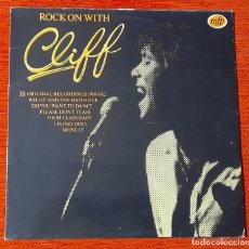 Discos de vinilo: CLIFF RICHARD - ROCK ON WITH CLIFF - LP