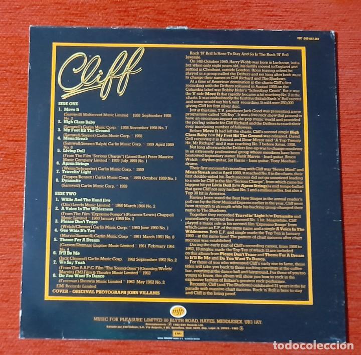 Discos de vinilo: CLIFF RICHARD - ROCK ON WITH CLIFF - LP - Foto 2